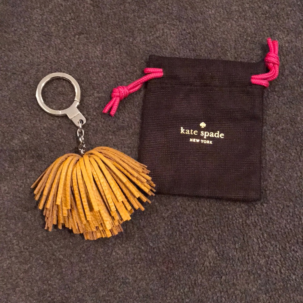 Kate Spade tassel Keychain